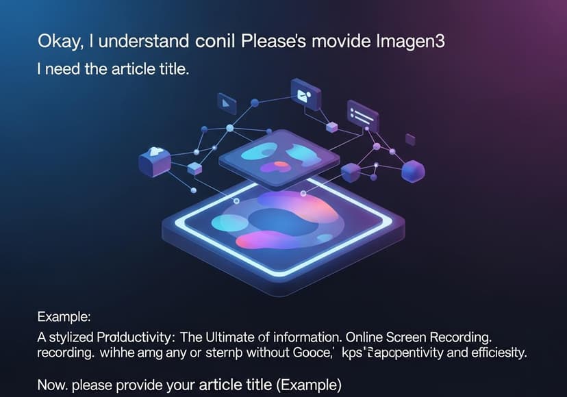 Access An Online Screen Recorder