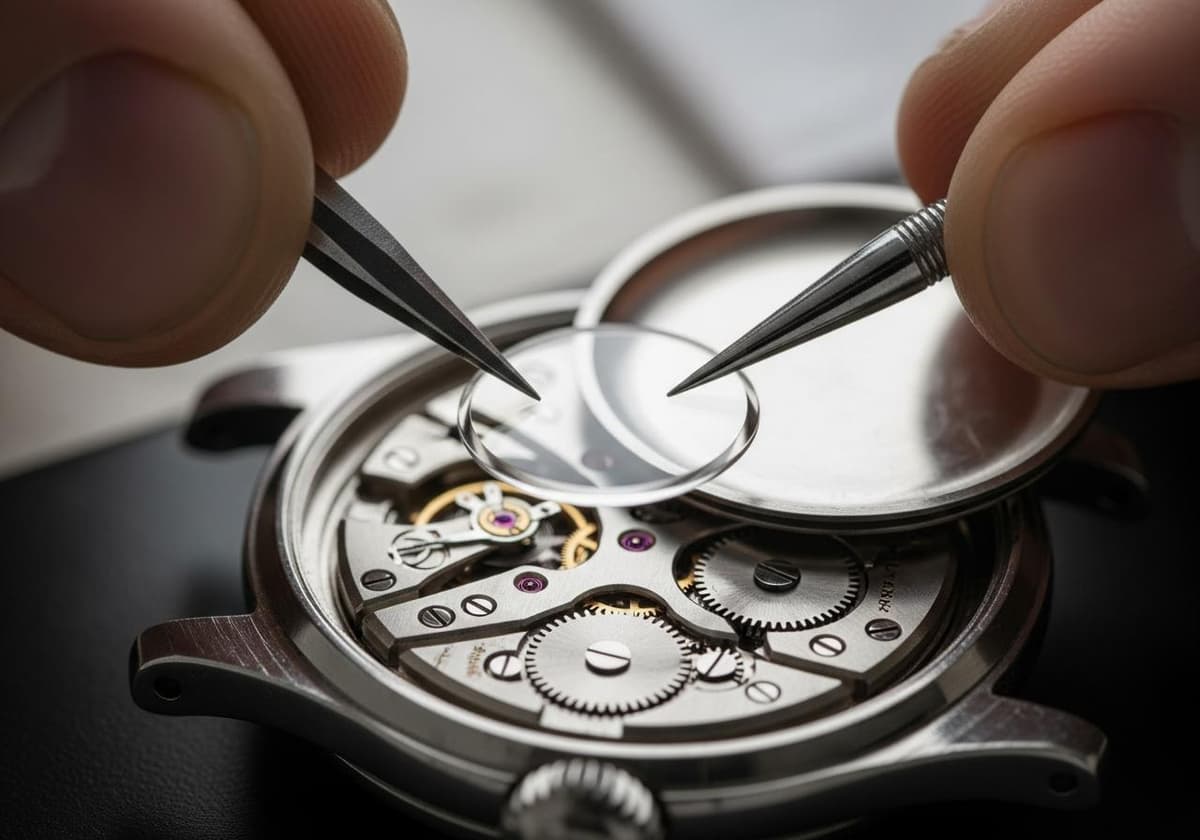 Repairing A Broken Watch Crystal